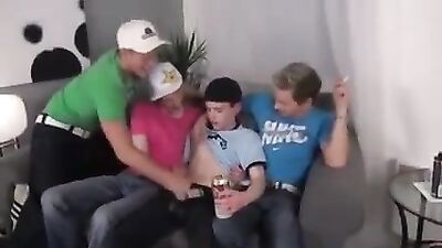 Triple Penetration Frenzy: Hardcore Action with Big Cocks!