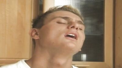 Fucking with 2 Recruits: Action Bareback Blond Boys!