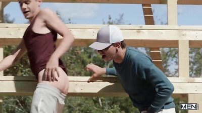 Sneaky Bleachers Fun - Public Outside Cum Shots Oral Porn Bareback Handjob Twinks