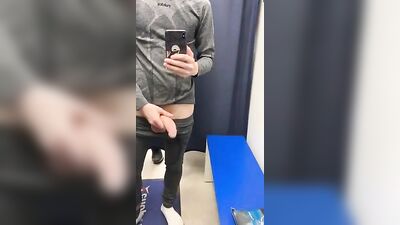 Big Dicks in the Dressing Room - Gay Porn Video!