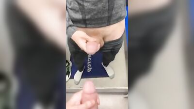 Big Dicks in the Dressing Room - Gay Porn Video!