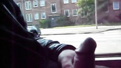 Bus3: I wank in the Bus and get caught by two horny men!