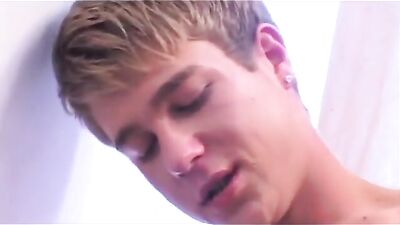 Double Penetration Facial Cumshots - Blond Boys