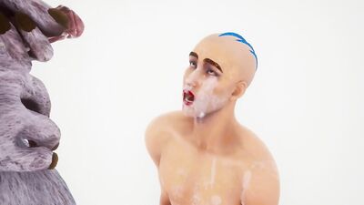 Furry challenge from tik tok fill twink with cum