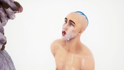 Furry challenge from tik tok fill twink with cum