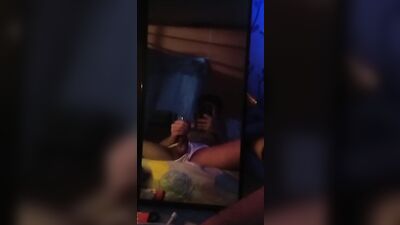 Pinoy hottie twink edging his lengthy cock, im really trying not to cum