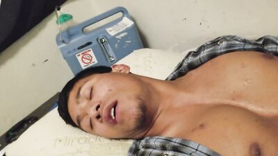 MACHO MASTURBATING PART 1