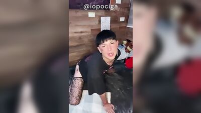 just being pretty for daddy in webcam