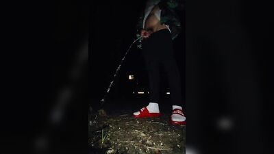Fit Twink needed a piss after party