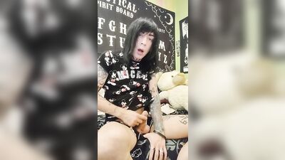 Sexy boy jerck of solo