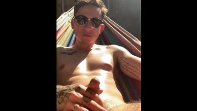 Getting hard on my hammock (outdoor fun)