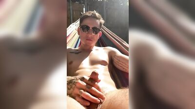 Getting hard on my hammock (outdoor fun)