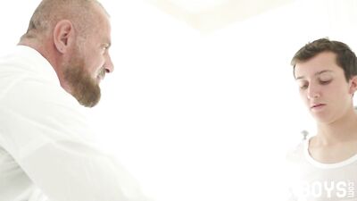 MasonicBoys - Intense dom daddy strips and strokes submissive initiate