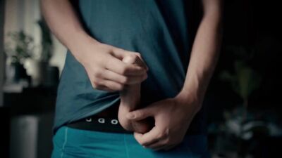 Jerking my dick in my underwear 4K