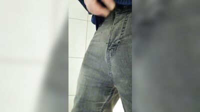 Golden Shower Fetish Fun - In the Office!