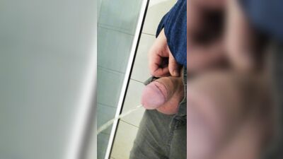 Golden Shower Fetish Fun - In the Office!