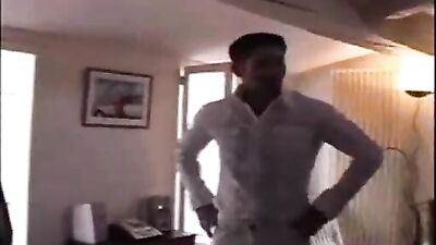 Porn Action: Hot Gay Threesome in the Bedroom