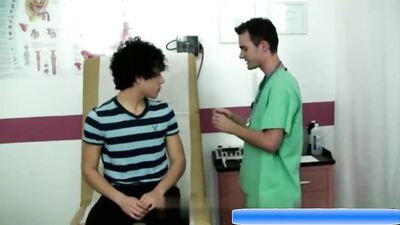 Gay Doctor Examines Curly-Haired Boy