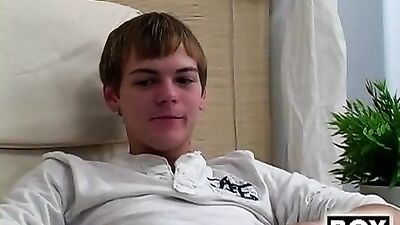 Dillion Interview & JO: Blond Boys Action Cum Shots!