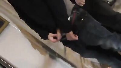 Golden Showers with Amateur Straight Boys - Caught on Camera!