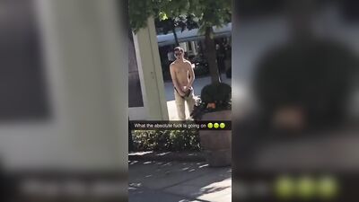 Caught Teen Jizzing Outside: Wild Gay Porn Adventure!