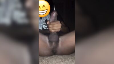 Black twink jerk off