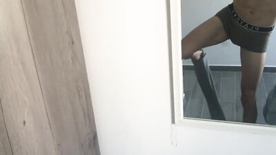 Jerking Off my Juicy Cock then Cumshot - Young Twink