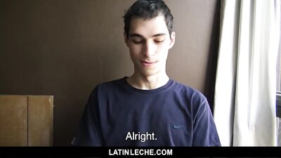 LatinLeche - Latin Boy Gets to Suck Giant Cock