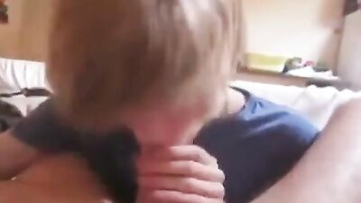 Amateur Blond Boys Oral Delight!