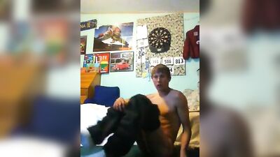 Blond Webcam Cum Shots - Sexy Brandeis Boys In Bed!