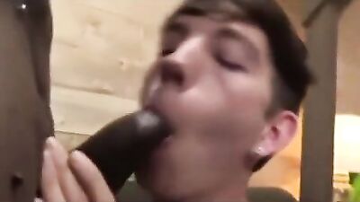 Interracial Threesome HD - Ass Play, Cum Shots and More!