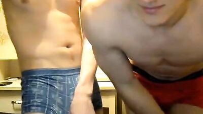Exposed Nakedness: Two Amateur Web-Cam Hunks