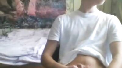 Gay Web-Cam Solo Jock: Horny Boy Jerking Off!