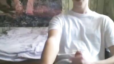 Gay Web-Cam Solo Jock: Horny Boy Jerking Off!