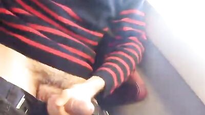 Train Cumming Amateurs Handjob - Cum on the Rails