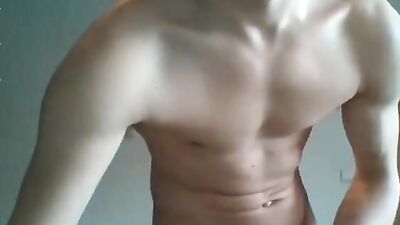 Hung Naked Guy on Cam: Amateur Big Cocks Solo