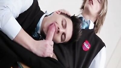 Hard Lessons: A Gay Porn Video With Ass Play, Bareback & Oral Delights