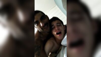 Daddy fucks teen twink