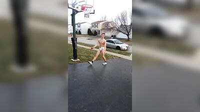 Gay Jockstrap Basketball Fun Web-Cam Video!