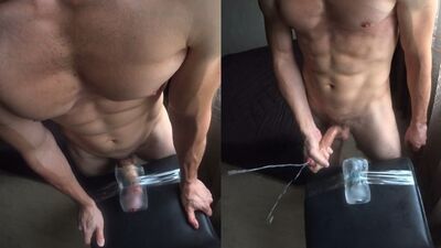 21 YEAR OLD student pounds his toy