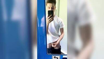 Twink's fun on the train |ONLYFANS