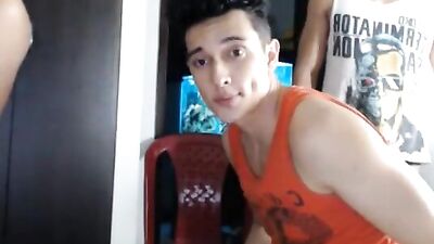 Three Latino Hotties Live on Cam: The Ultimate Amateur Big Cock Showdown!