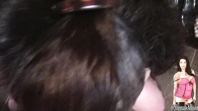 Twink Flip Flop fucks Shemale raw takes load to the face