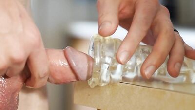 Meat and - Veiny cock close up