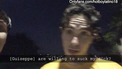 latino guys having fun after the college tik tok gay