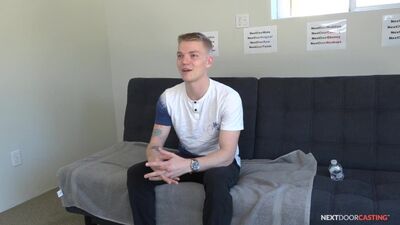 NextDoorCasting - Fit, Amatuer Twink Kyle Brant's Gay Audition