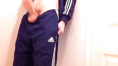Stroke your Jacks in my adidas: Amateur Cum Shots Handjobs