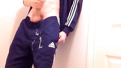 Stroke your Jacks in my adidas: Amateur Cum Shots Handjobs