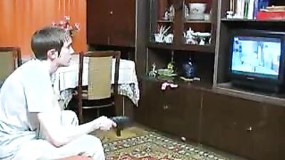 Gay Porn Cutie with Mature Beauty!