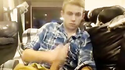 Blonde Cumshot Softcore - Sexy Webcam Teen Boys Solo Wank